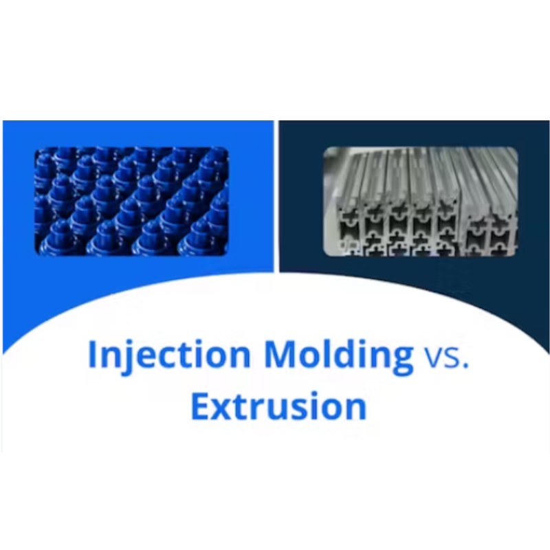 The injection mould VS extrusion mould